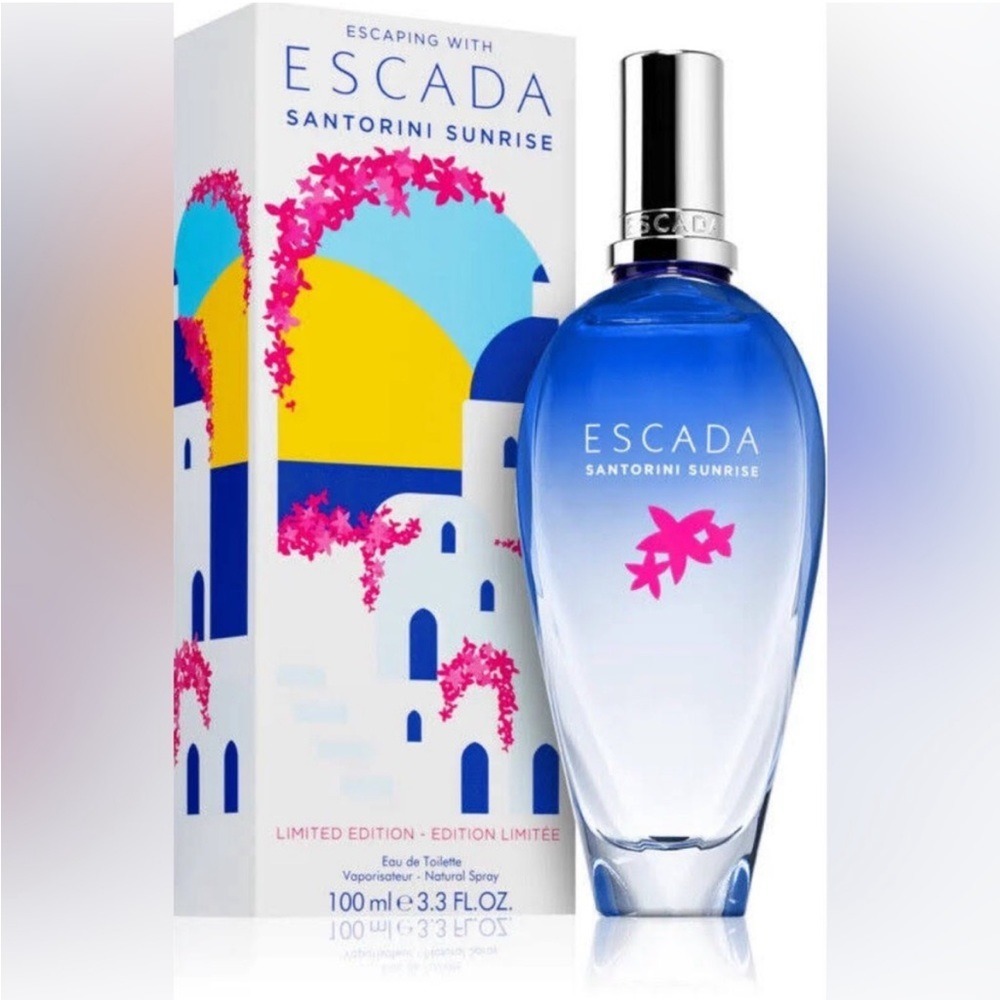 NEW Sealed Escada Santorini Sunrise Limited Edition 100ml 3.3oz Spray